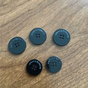 Dolce&Gabbana 5 Black BOTTONS